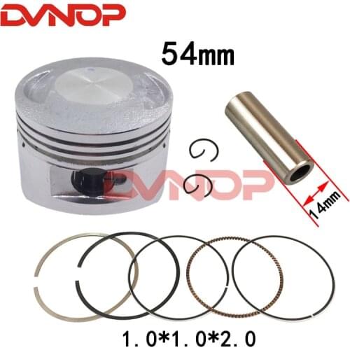 54MM 14MM Piston Rings Gasket Kit 125CC 138CC 1P54FMI Lifan ZongShen Kaya Xmotos Apollo orion Loncin kids Dirt Pit Bikes Parts
