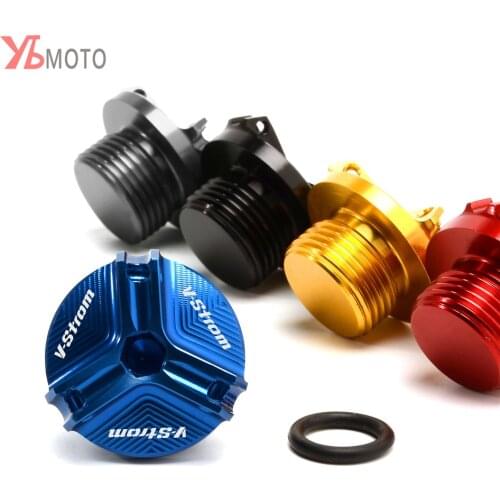 Oil Filler Cap For SUZUKI DL650 V-Storm DL1000 DL 650/XT 1000/XT V Storm VStorm Accessories Engine Oil Drain Plug Cover