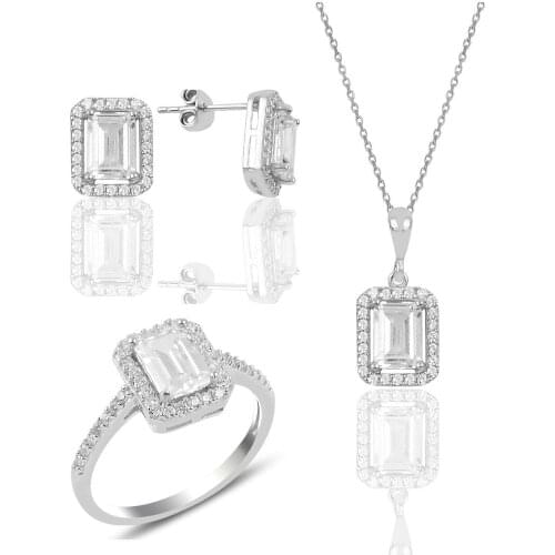 LE PERLE Silver Necklaces