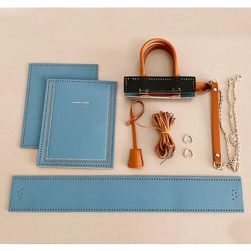 Fashion Rectangle PU Material Bag Set for Phone Coin Bag Handbag DIY