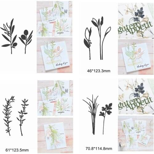 Mix Flower Branch Leaves Metal Cutting Dies DIY Decorate Cards Make Album Photos Scrapbook Craft Embossing Paper Hot Selling