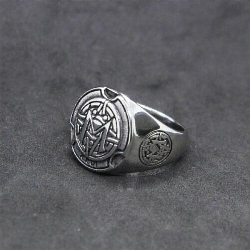 2018 Fashion Newest Motorcycles Biker Ring 316L Stainless Steel Top Quality Fashion New Design Biker MC Ring