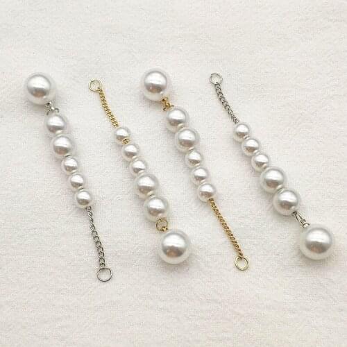 New arrival! 68x10mm 100pcs Imitation pearl Charm/Connectors for Earring Necklace DIY Parts,Jewelry Findings & Components