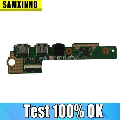 Original For AUSU X402C X502C X402ca X502C X502ca F502C X402ca IO board USB Board Audio Board 60NB00Z0-IO2020 WORKS