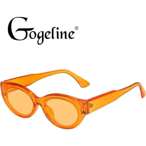 Oval Sunglasses Women Vintage Retro Style Round Frame Pink Mens Sun Glasses Female Black Hip Hop Clear Glasses UV400