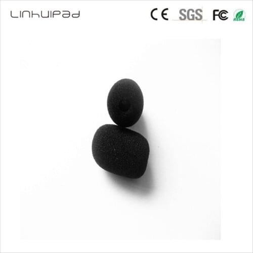 Linhuipad 5mm Microphone windscreens windshield foam covers for several manufacturers headsets and lapels including Blueparrot