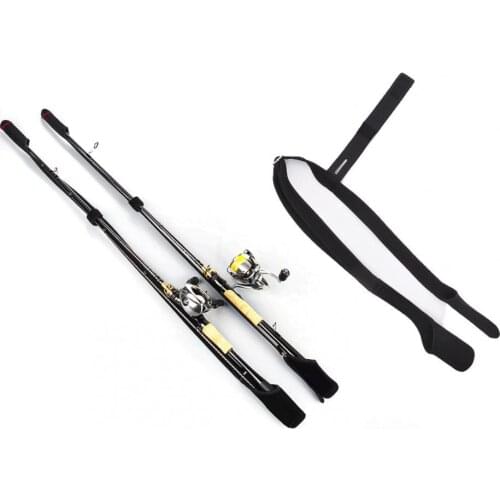 Fishing Rod Sock Portable Anti-slip Fishing Accessories Elastic Tear Resistant Rod Cover for Spinning Sea Fishing Rod