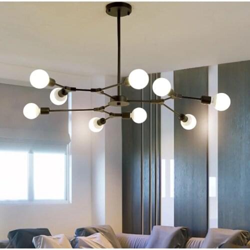 Modern Magic Bean Molecular Chandeliers Tree Shape Creative Design Ceiling lights for Living room Bedroom Kitchen Foyer