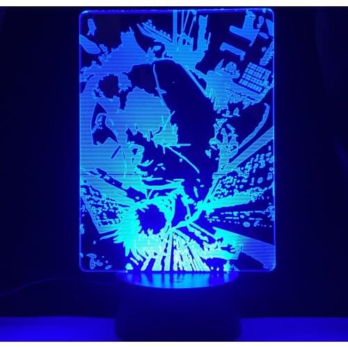 Jujutsu Kaisen Gojo Satoru for Kid Birthday Gift Bedroom Decor Manga Jujutsu Kaisen Anime Led Lamp Anime 3D Lamp Dropshipping