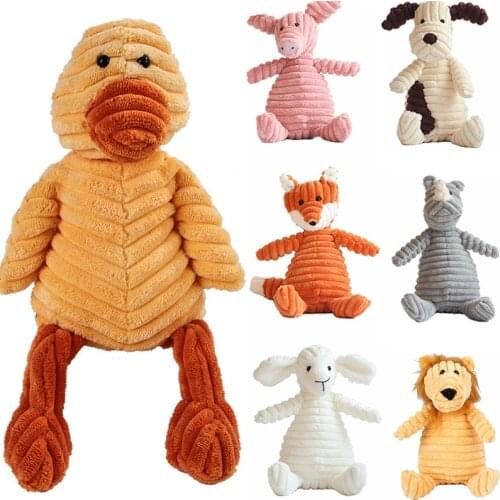 Corduroy Squeaky Dog Chew Toys for Small Large Dogs Bite Resistant Puppy Toy Squeaker Dog Toys Pets Products Mascotas Supplies