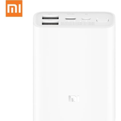 Xiaomi Power Bank 10000mAh PB1022ZM Pocket Version Mini 3 out 2 in Powerbank 10000 Portable Charger External Battery Poverbank