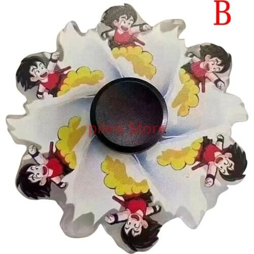 200pcs/lot 3d Animation Finger Gyroscope Fidget Spin-ner Finger Running Cartoon Animation Milti-color Animals Hand Spinner