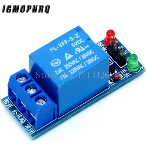 5V 1 One Channel Relay Module Low Level for SCM Household Appliance Control