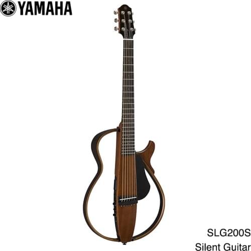 Yamaha SLG200 Acoustic Electric Guitar With Original Guitar Bag And Pick Instrument Steel Or Nylon String Silent Guitar