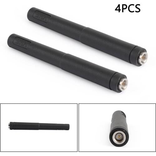 Artudatech 4PCS VHF 136-174MHz Car Radio Antenna For Hytera X1P X1E PD600 660 PD680