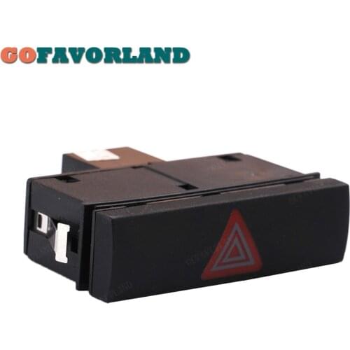 Emergency Hazard Light Lamp Warning Flash Button Switch 4F0941509 4FD941509 For A6 S6 Quattro C6 2005 2006 2007 2008 2011 RS6