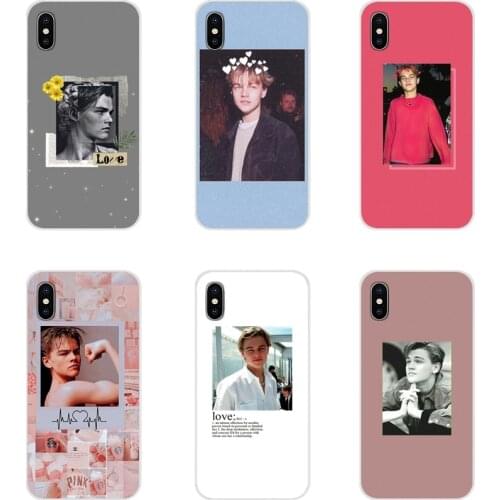 For Samsung A10 A30 A40 A50 A60 A70 M30 Galaxy Note 2 3 4 5 8 9 10 PLUS Accessories Phone Shell Covers Young Leonardo DiCaprio