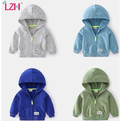 LZH 2021 Hooded Baby Boys Clothes Coat For Childrens Clothing Autumn Casual Kids Jacket 2-6 Years Sports Jacket For Boy Costume