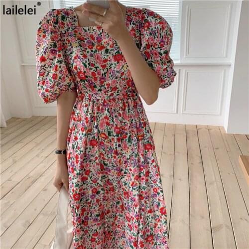 Lai Le Lei Summer Midi Dresses