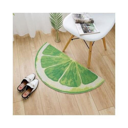 Washable Entrance Doormat fruit Funny Floor Mat Kitchen Long Carpet Entry Rug Disinfecting Door Mat Shoe Mat Home Hotel