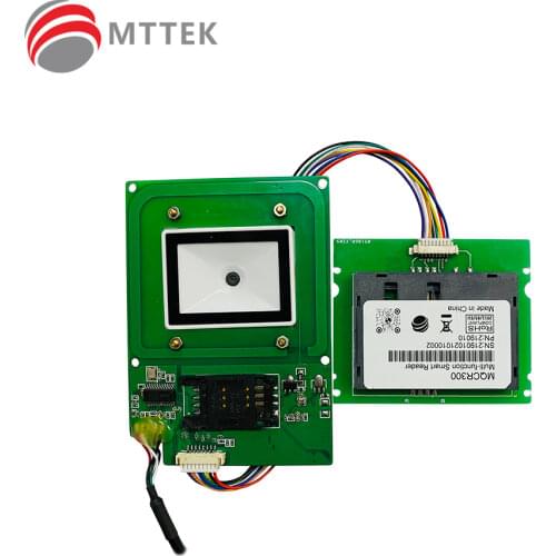 MQCR300 QR code + smart card reader module + PSAM, Support ISO7816, ISO14443, ISO18092 smart card and NFC Tags