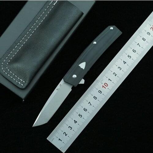 OEM new BM601 folding knife 20CV blade G10 handle outdoor camping survival pocket kitchen knife fruit knife EDC tool
