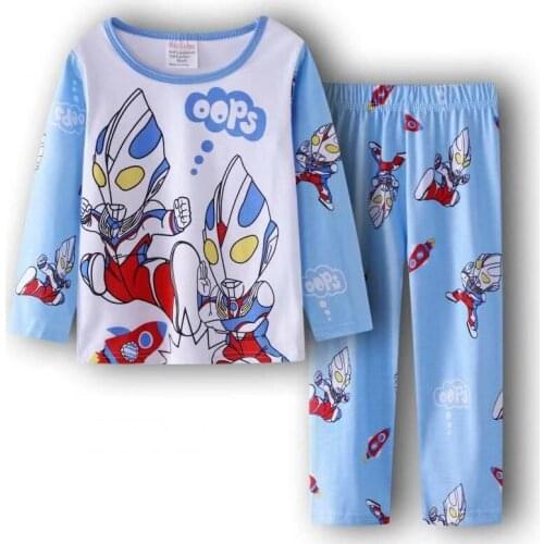 Autumn Winter Baby Girls Clothes Pajamas Sets Boy Pyjamas Kids Homewear Cotton Nightwear Childrens Indoor Clothing Pijamas Suit