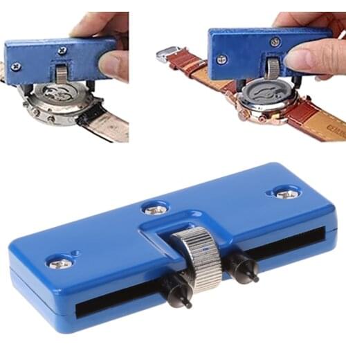 Adjustable Watch Back Case Cover Opener Wristwatch Battery Remover Watch Repair