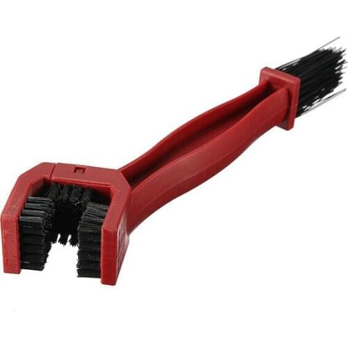 Motorcycle Bike Chain Tire Maintenance Cleaning Brush Cycle Brake Dirt Remover