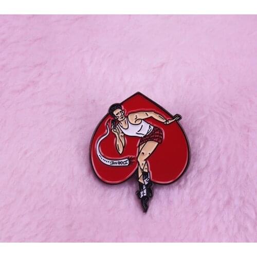 Special Agent Dale Cooper "Diane" pin Twin Peaks fans stylish art decor