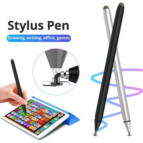 Universal 2 in 1 Stylus Pen Drawing Tablet Capacitive Screen Caneta Touch Pen for Mobile Android Phone Smart Pencil Accessories