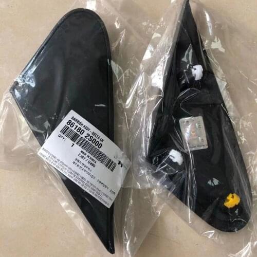 Dekoracja montaż przedni zewnętrzny trójkąt dekoracja montaż dla h-yundai IX35/TUCSON 2010-2014 861802S000 861902S000