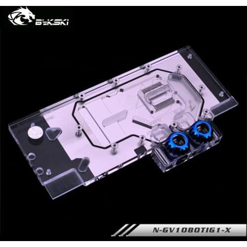 Bykski GPU Water Block For GIGABYTE GTX 1080 Ti Gaming OC 11G,Cooled,VGA Cooler,Support Synchronous Mainboard,N-GV1080TIG1-X