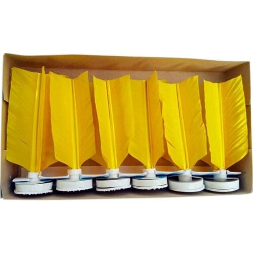 6Pack Feather Kick Shuttlecock Foot Exercise Outdoor Toy Game Kick Game Indoor Outdoor for Kids Adults Teens