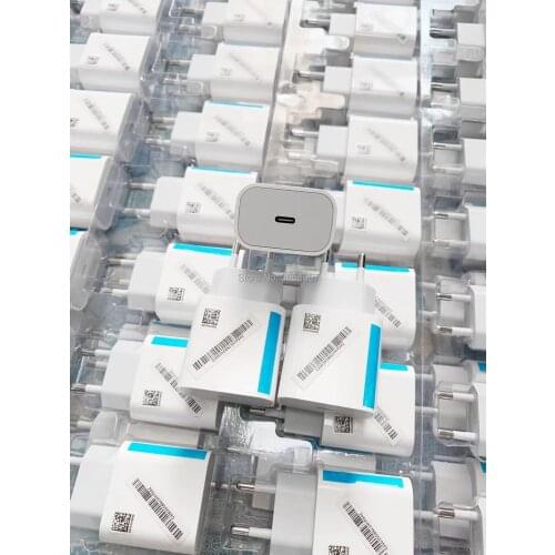 20W PD Fast Charging USB C Charger For IPhone 12 Pro Max Mini 11 Xiaomi Quick Charge QC Type C Wall Phone Charger 200pcs