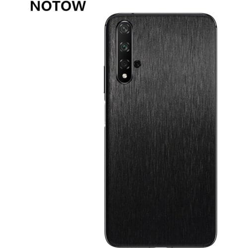 NOTOW fashion Wire drawing sticker skins protective film wrap skin mobile back protective for Huawei Nova5/Nova5i/Nova5pro/Nova4