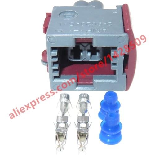 5 Set 2 Pin 3.5 Series 411 32 21 Electrical Cable Harness Socket Waterproof Connector Automotive Accessories 2-962345-1