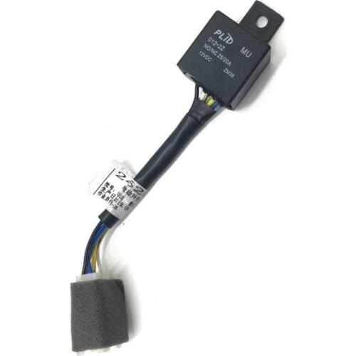 1pcs 6407 car front door window regulator relay electric door and window switch transition wire connector 12V 6 pin