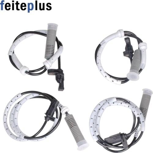 4 x Front Rear Left Right ABS Wheel Speed Sensor for BMW E81 E82 E87 E90 120i 325i 330i 34526760424 34526760425
