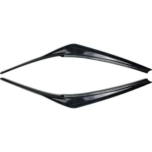 Car Headlights Eyebrows Eyelids Stickers Trim Cover Accessories Car Styling for Toyota Camry 2018