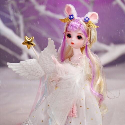 DBS 1/6 BJD dolls Taoyuan Wonderland Series joint Body With makeup Including scalp eyes clothes girls SD YOSD gift toy girl