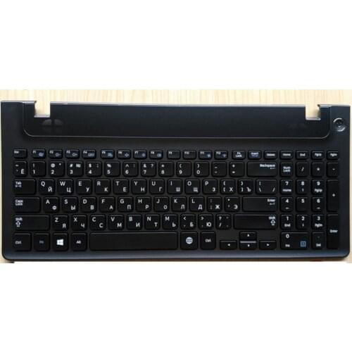 Russian New laptop keyboard with frame for samsung NP 355E5C NP 355V5C NP 300E5E NP350EC NP350V5C BA59-03270C RU keyboard