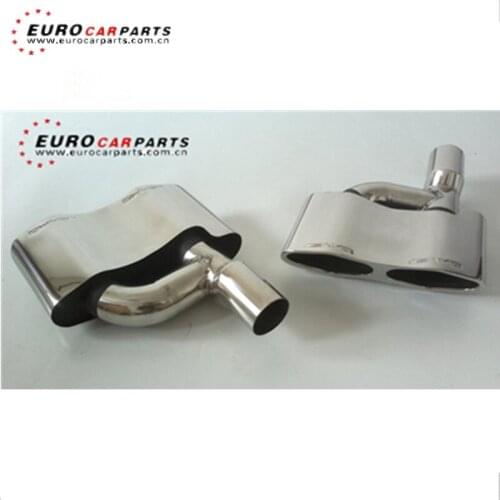 New style !!S class w221 S65 s63 MUFFLER TIPS high quality stainless steel with A logo for S350 S500 S600 to S65 exhuast pipe