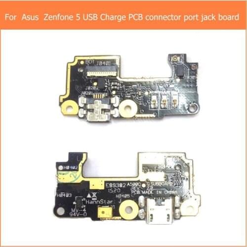 Genuine USB charging Microphone PCB connector port jack board For Asus zenfone 5 a500cg A501CG t00j Usb Charge replacement part