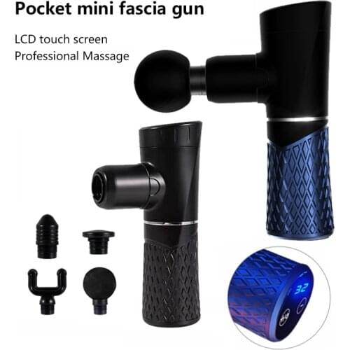 Deep Tissue Muscle Massage Gun Body Shoulder Back Neck Massage GunExercising Mini Waist Relaxation Slimming Shaping Pain Relief