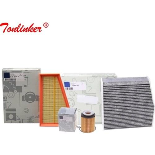 Air Filter Cabin Filter Oil Filter 3Pcs For Mercedes Benz A-Class W176 2012-2019 A160 A180 A200 A220 A250 A45 A260 Model Filter
