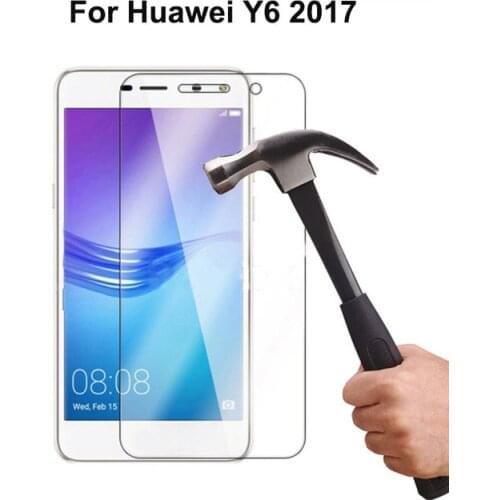 Tempered Glass For Huawei Y6 2017 Screen Protector For Huawei Y6 2017 Screen Protector Protective Glass Film Pelicula De Vidro