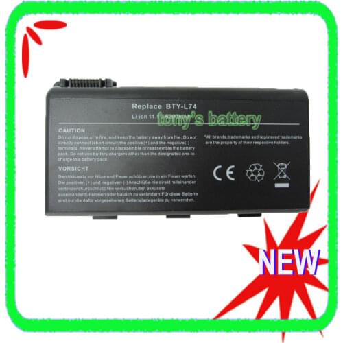 5200mAh BTY-L74 Battery For MSI CX500 CX600 CX600X CX610 CX620 CX620X CX630 CX700 CX623 CX705 CX705MX CX705X CR700