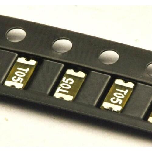 Free Shipping 100pcs/lot 1206 SMD Resettable Fuse PPTC NSMD050 13V 0.5A Self-recovery Fuses Wholesale Dropshipping