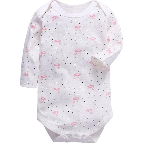 Newborn baby bodysuit baby girls clothing long sleeve 3 6 9 12 18 24 months cotton babies boys clothes